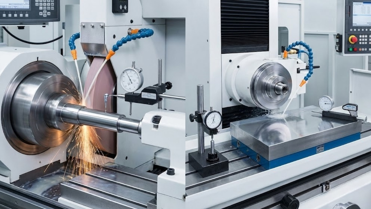 Silindirik ve Düzlem Taşlama: Yüzey Kalitesi ve Hassasiyet